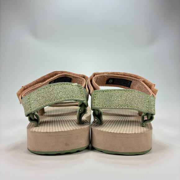 Teva Original Universal Metallic Pink Adjustable Sandals 1131611C Youth Size 12 - Picture 6 of 9